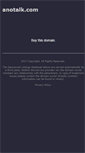 Mobile Screenshot of anotalk.com